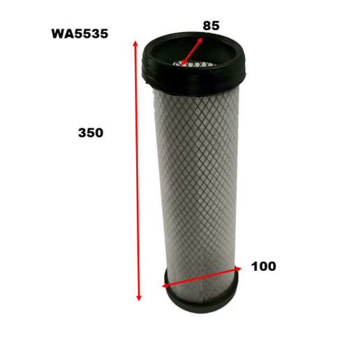 Wesfil Cooper Inner Air Filter HDA6080 WA5535