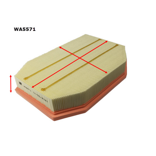 Wesfil Cooper Air Filter Wa5571 A2027