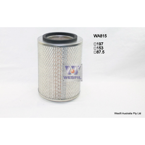 Wesfil Cooper Air Filter Wa815 Hda5731