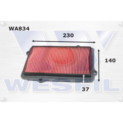 Wesfil Cooper Air Filter Wa834 A458