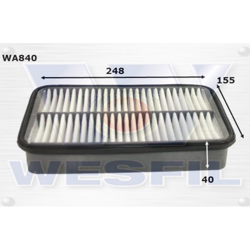 Wesfil Cooper Air Filter Wa840 A454