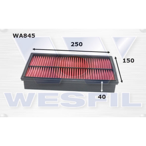 Wesfil Cooper Air Filter Wa845 A487