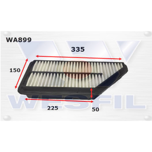Wesfil Cooper Air Filter Wa899 A1261