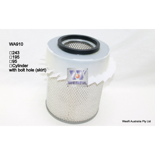 Wesfil Cooper Air Filter Wa910 Hda5554