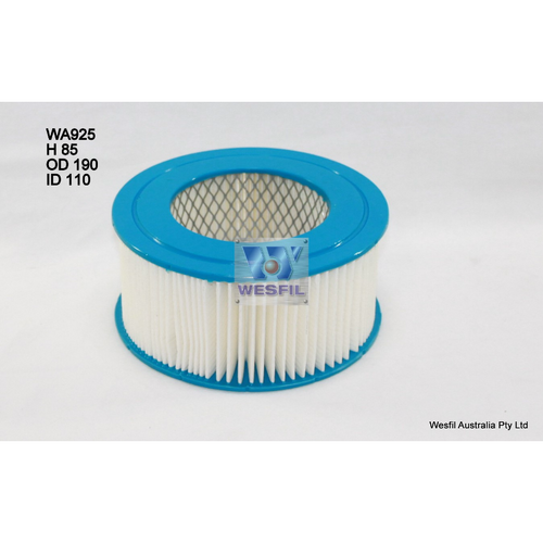 Wesfil Cooper Air Filter - 85Mm High A114 WA925