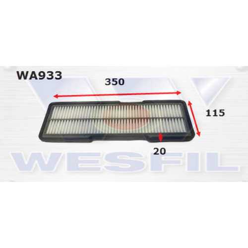 Wesfil Cooper Air Filter A1381 WA933