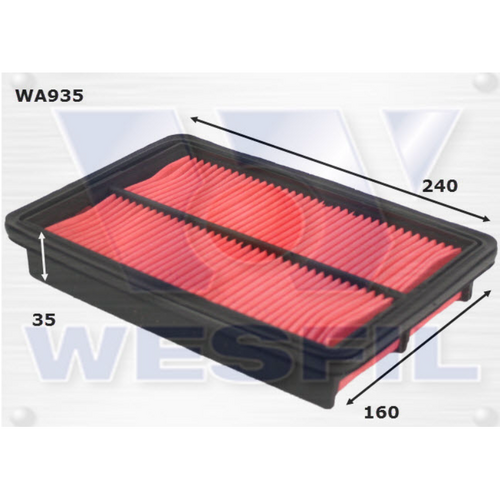 Wesfil Cooper Air Filter Wa935 A1289