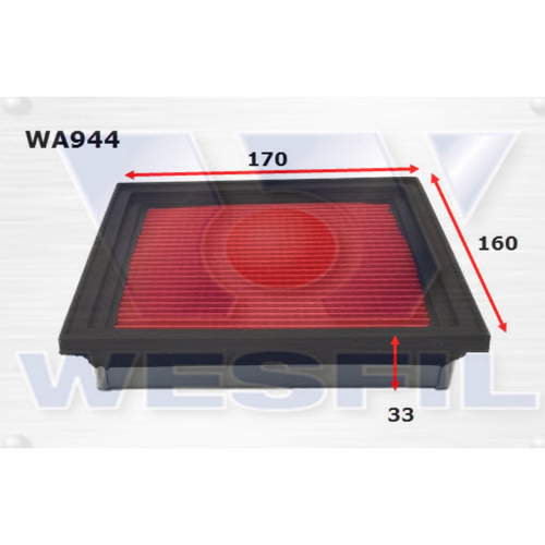 Wesfil Cooper Air Filter Wa944 A1348