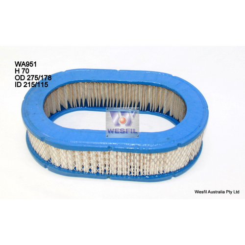 Wesfil Cooper Air Filter Wa951 WA951
