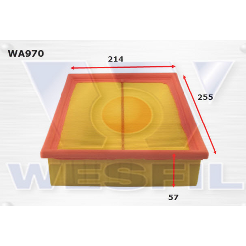 Wesfil Cooper Air Filter Wa970 A1434