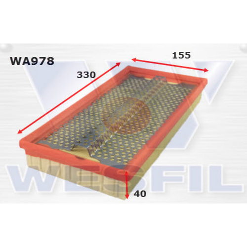 Wesfil Cooper Air Filter Wa978 A1994