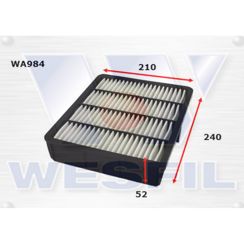 Wesfil Cooper Air Filter A1297 WA984