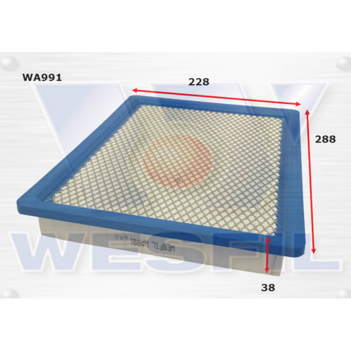 Wesfil Cooper Air Filter A1358 WA991