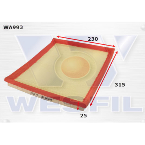Wesfil Cooper Air Filter A1416 WA993