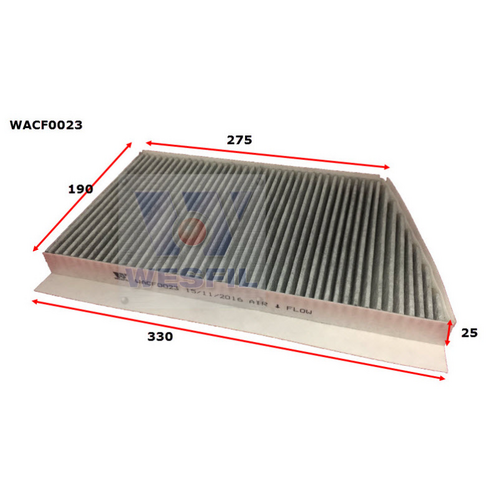 Wesfil Cooper Cabin Filter Wacf0023 Rca153P