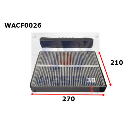 Wesfil Cooper Cabin Filter Wacf0026 Rca100C