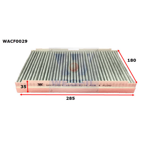 Wesfil Cooper Cabin Filter Wacf0029 Rca166C