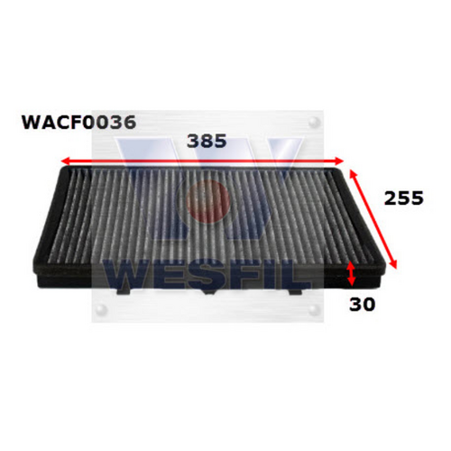 Wesfil Cooper Cabin Filter WACF0036