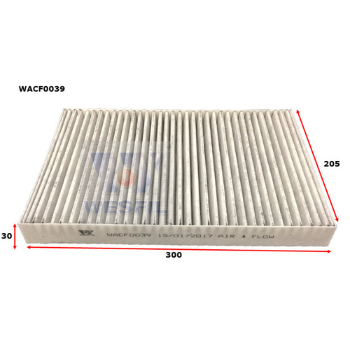 Wesfil Cooper Cabin Filter Wacf0039 Rca139C