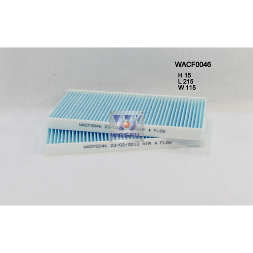 Wesfil Cooper Cabin Filter Wacf0046 Rca195P