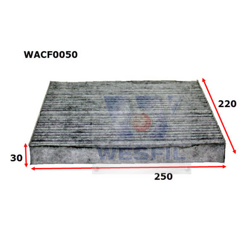 Wesfil Cooper Cabin Filter Wacf0050 Rca146P