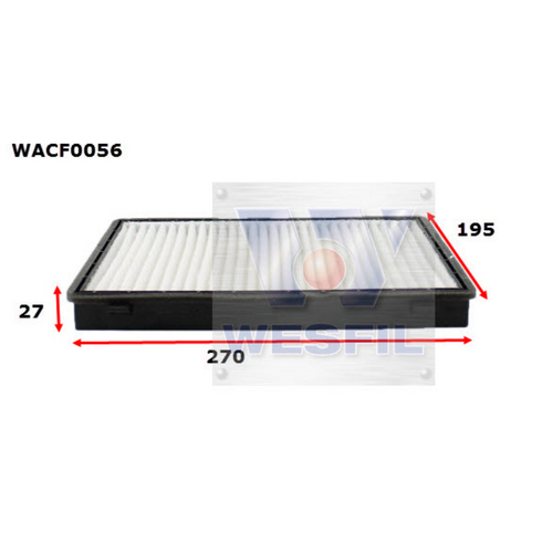 Wesfil Cooper Cabin Filter Wacf0056 Rca194P