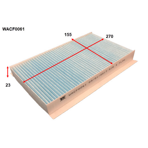 Wesfil Cooper Cabin Filter Wacf0061 Rca289C