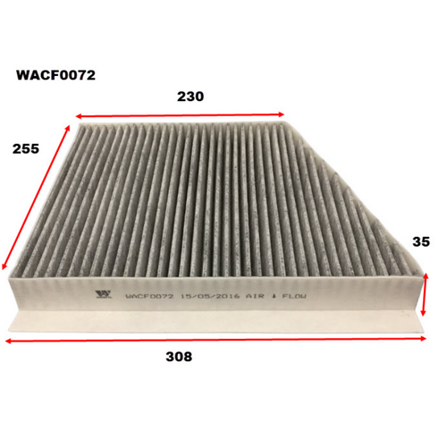 Wesfil Cooper Cabin Filter Wacf0072 Rca136C