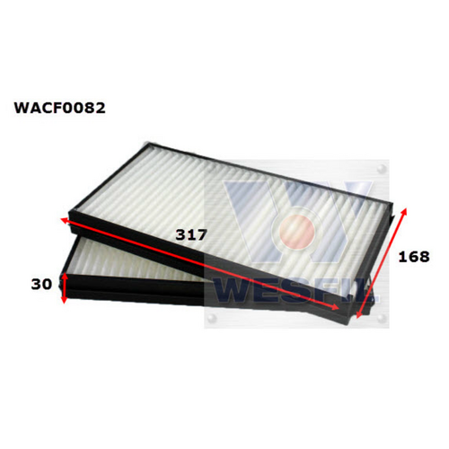 Wesfil Cooper Cabin Filter Wacf0082 Rca169C