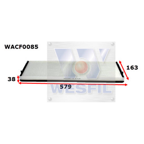 Wesfil Cooper Cabin Filter Wacf0085 Rca365P