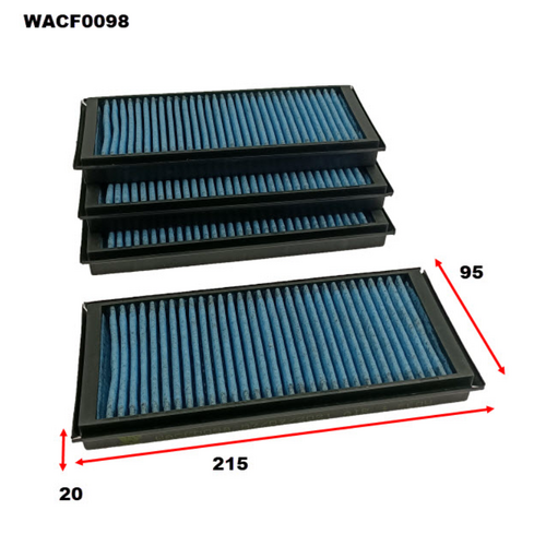 Wesfil Cooper Cabin Filter Wacf0098