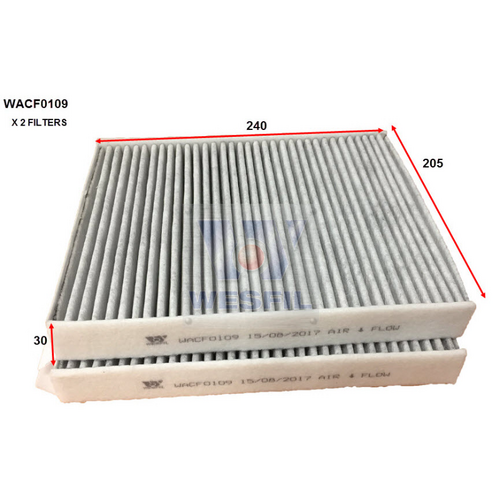 Wesfil Cooper Cabin Filter WACF0109 Rca339c