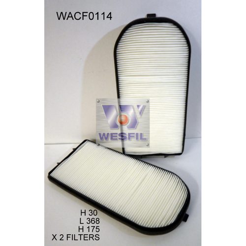 Wesfil Cooper Cabin Filter Wacf0114