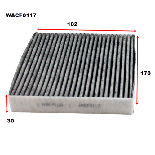 Wesfil Cooper Cabin Filter WACF0117 Rca248p/Rca268p