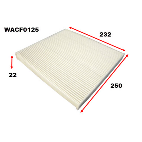 Wesfil Cooper Cabin Filter WACF0125 Rca219p