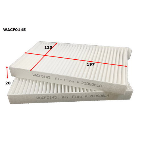 Wesfil Cooper Cabin Filter Wacf0145 Rca269P