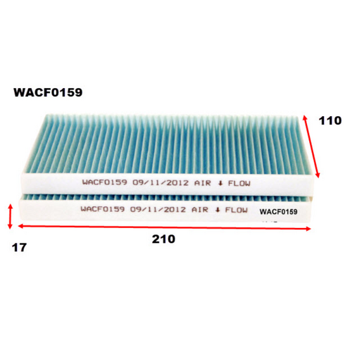 Wesfil Cooper Cabin Filter Wacf0159 Rca291P