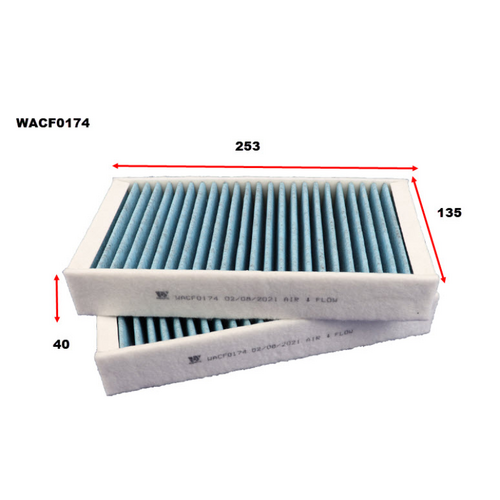 Wesfil Cooper Cabin Filter WACF0174 Rca254c