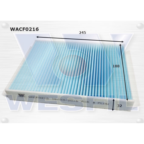 Wesfil Cooper Cabin Filter WACF0216 RCA335P
