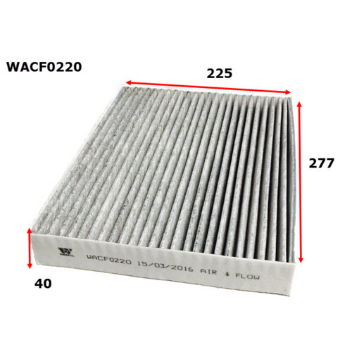 Wesfil Cooper Cabin Filter Wacf0220 Rca330C