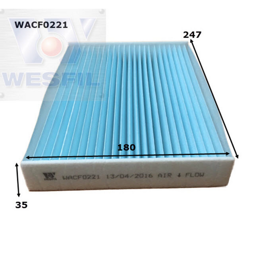 Wesfil Cooper Cabin Filter WACF0221 RCA329P