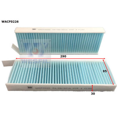 Wesfil Cooper Cabin Filter Rca341C WACF0226