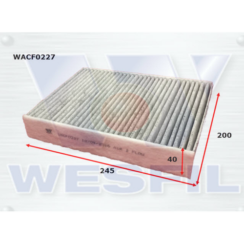 Wesfil Cooper Cabin Filter WACF0227