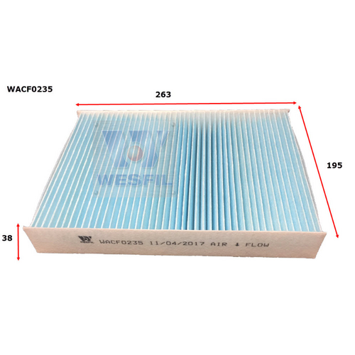 Wesfil Cooper Cabin Filter WACF0235 RCA385P