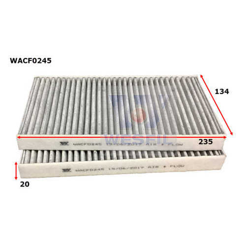 Wesfil Cooper Cabin Filter Wacf0245 Rca405Ms