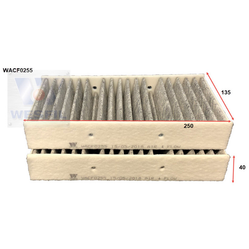 Wesfil Cooper Cabin Filter Wacf0255