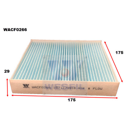 Wesfil Cooper Cabin Filter Rca373P WACF0266