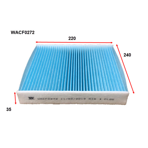 Wesfil Cooper Cabin Filter WACF0272