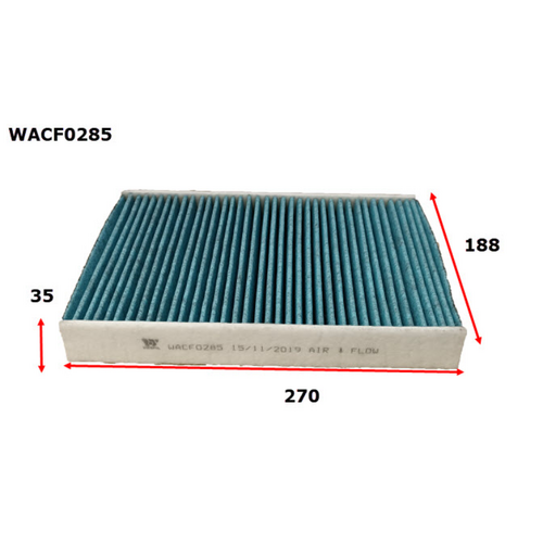 Wesfil Cooper Cabin Filter Wacf0285