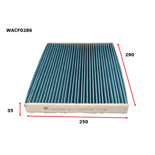 Wesfil Cooper Cabin Filter WACF0286 RCA413MS